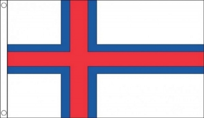 Faroe Islands Printed Flag
