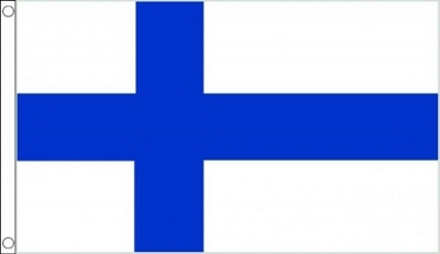 Finland Printed Flag