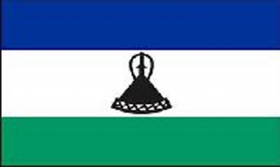 Lesotho Printed Flag