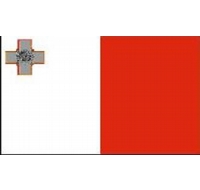 Malta Printed Flag