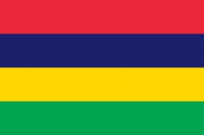 Mauritius Printed Flag