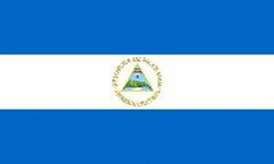 Nicaragua Printed Flag