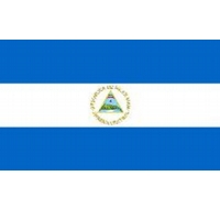 Nicaragua Printed Flag