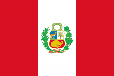 Peru (State) Printed Flag
