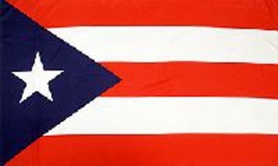 Puerto Rico Printed Flag