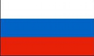 Russia Printed Flag