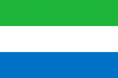 Sierra Leone Printed Flag