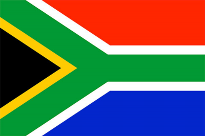 South Africa Printed Flag