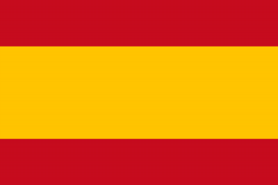 Spain no crest Printed Flag