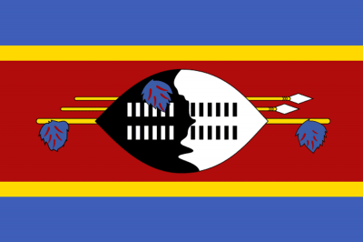 Swaziland Printed Flag