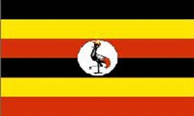 Uganda Printed Flag