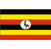 Uganda Printed Flag