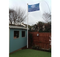 Garden Fibreglass Flagpole