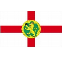 Alderney Sewn Flag