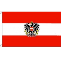 Austria Eagle Sewn Flag