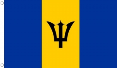 Barbados Sewn Flag
