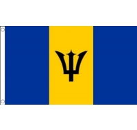 Barbados Sewn Flag