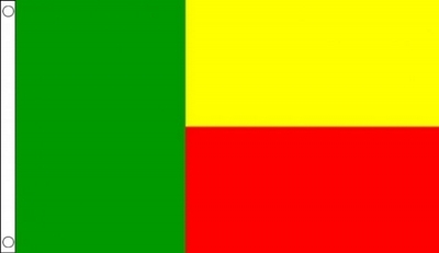 Benin Sewn Flag