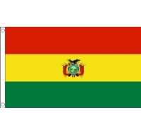Bolivia Sewn Flag