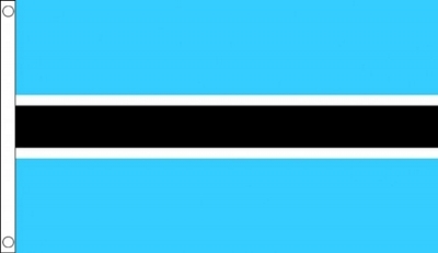 Botswana Sewn Flag