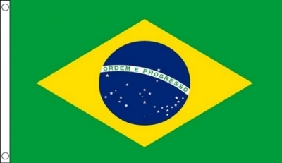 Brazil Sewn Flag