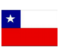 Chile Sewn Flag