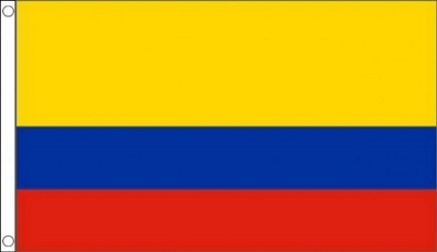 Colombia Sewn Flag