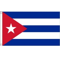 Cuba Sewn Flag