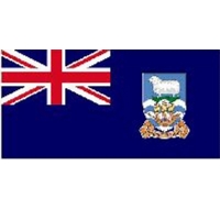 Falkland Islands sewn Flag