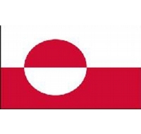 Greenland Sewn Flag