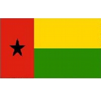 Guinea Bissau Sewn Flag