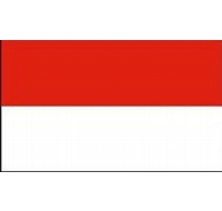 Indonesia Sewn Flag