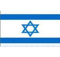 Israel Sewn Flag
