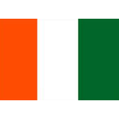 Ivory Coast Sewn Flag
