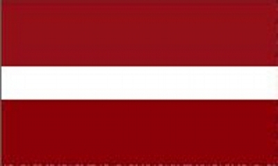 Latvia Sewn Flag