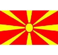 Macedonia sewn Flag