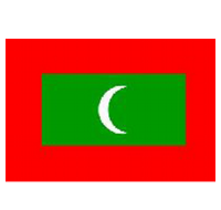 Maldives Sewn Flag