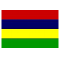 Mauritius Sewn Flag