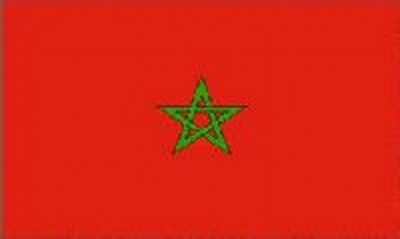 Morocco Sewn Flag