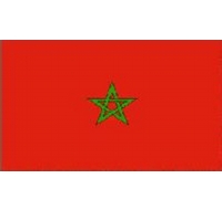 Morocco Sewn Flag