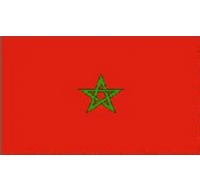 Morocco Sewn Flag
