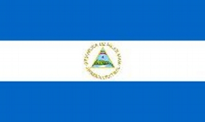 Nicaragua Sewn Flag