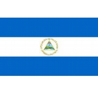 Nicaragua Sewn Flag