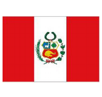 Peru Sewn Flag