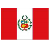 Peru (State) Sewn Flag