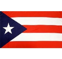 Puerto Rico Sewn Flag