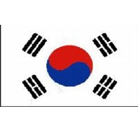 South Korea Sewn Flag