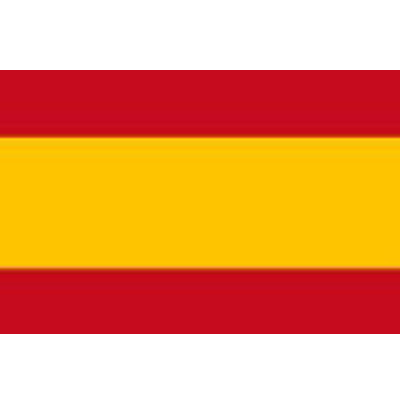 Spain no crest Sewn Flag