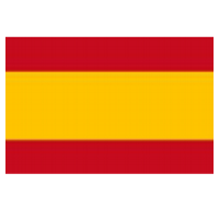 Spain no crest Sewn Flag