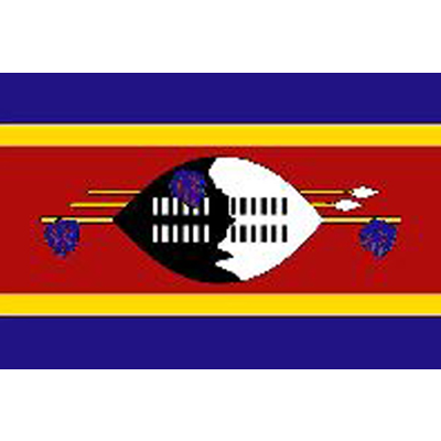 Swaziland Sewn Flag